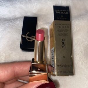 Yves Saint Laurent mini The Bold #12 lipstick Rouge Pur Couture  “Nu Incongru”
